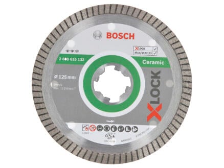 Bosch Professional diamantschijf keramiek X-lock 125x22,23x1,4 mm 1
