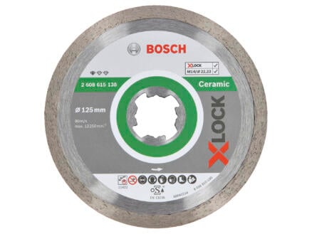 Bosch Professional diamantschijf keramiek X-lock 125x22,23x1,6 mm 1