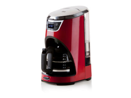 DOMO digitaal koffiezetapparaat 1,5l rood 1