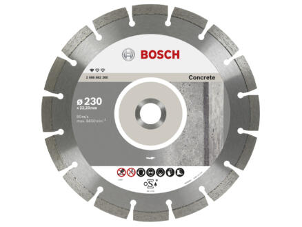 Bosch Professional disque à tronçonner diamanté béton 230x2,3x22,23x10 mm 1