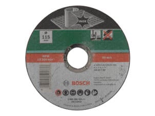 Bosch disque à tronçonner inox 115x1,6x22,23 mm plat