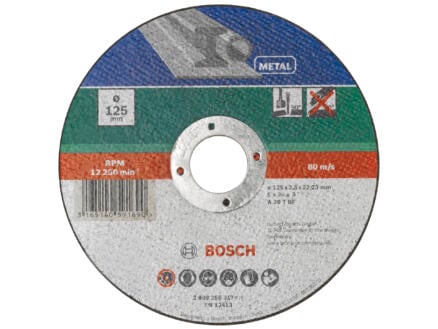 Bosch disque à tronçonner métal 115x2,5x22,23 mm 1