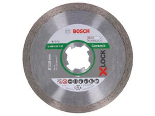 Bosch Professional disque diamant céramique X-lock 115x22,23x1,6 mm