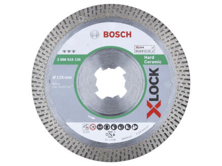 Bosch Professional disque diamant céramique dur X-lock 125x22,23x1,4 mm 1