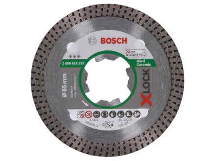 Bosch Professional disque diamant céramique dure X-lock 85x22,23x1,4 mm 1