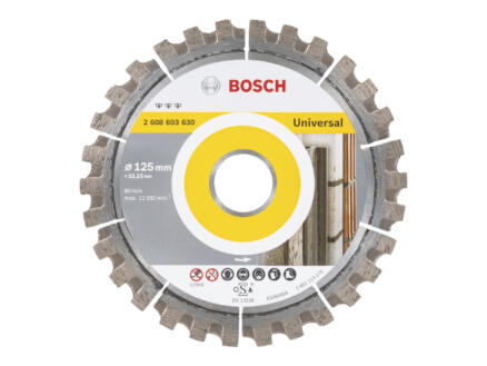 Bosch Professional disque diamant universel 125x22,23x2,2 mm 1