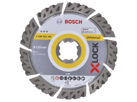 Bosch Professional disque diamant universel X-lock125x22,23x2,4 mm 1