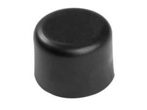 Giardino dop ronde paal 48mm zwart