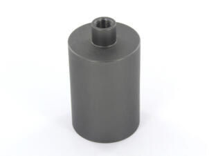 Chacon douille de lampe E27 lisse gris mat