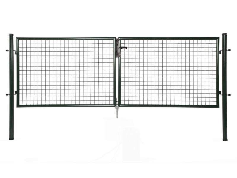 Giardino dubbele poort 300x150 cm groen