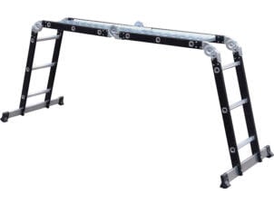 Escalo échelle pliante avec stabilisateur 4x3 échelons