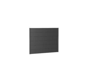 Biohort écran de jardin métal 180x135 cm gris foncé/métallique