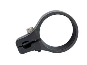 Giardino eindklem voor ronde paal 48mm zwart