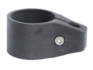 Giardino eindklem voor ronde paal 60mm zwart