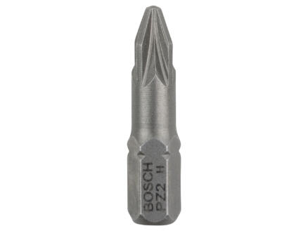 Bosch Professional embout extra dur PZ2 3 pièces 1