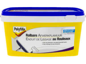 Polyfilla enduit de lissage au rouleaux 5l