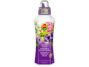 Compo engrais liquide géraniums & plantes de balcon 900ml + 100ml gratuit