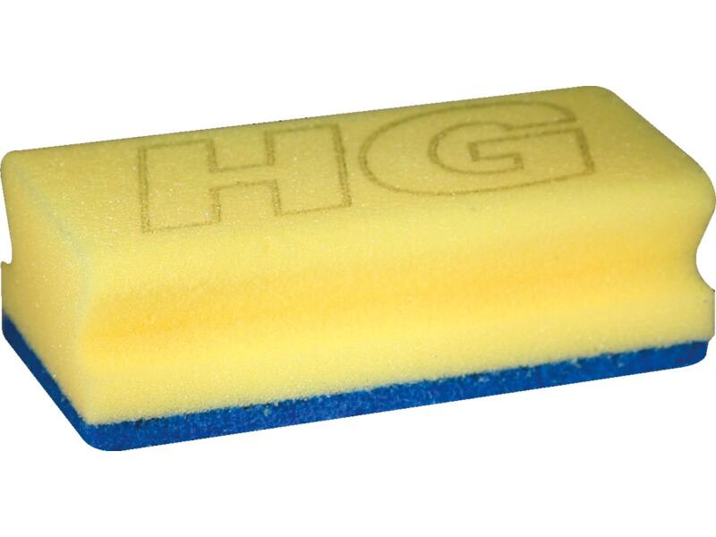 HG éponge à récurer sanitaire bleu/jaune