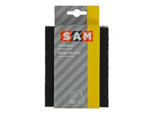 Sam éponge abrasive flexible fin/moyen 2 pièces