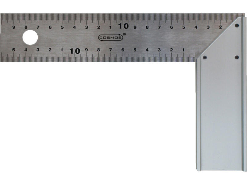 Cosmos équerre 25cm inox | Hubo