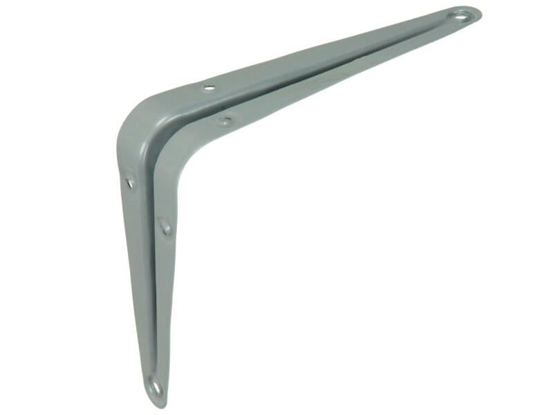 Équerre Rackswitch Mack équerre d'étagère 100x125 mm gris | Hubo