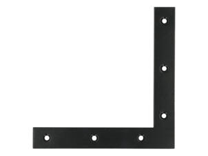 FG Wood Connectors équerre plate 150x150x23 mm noir