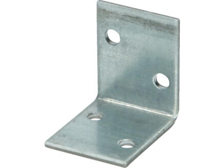 FG Wood Connectors équerre pliée 30x30x30x2 mm bichromatée