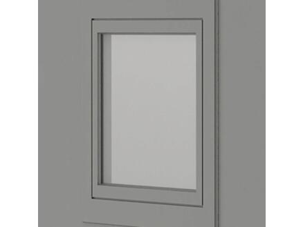 Biohort fenêtre oscillo-battante droite pour abri de jardin CasaNova 83x65 cm gris quartz métallique 1