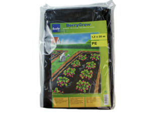 Scala film de paillage fraises 1,2x20 m noire