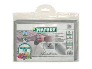 Nature film de paillage universel 5x0,95 m noir-argent