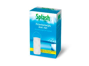 Splash filterbollen met net