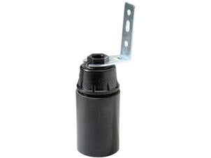 Profile fitting E14 met haak zwart