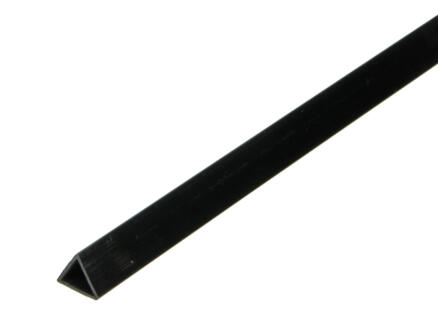 Arcansas flexibel profiel 1m 12mm PVC zwart 1