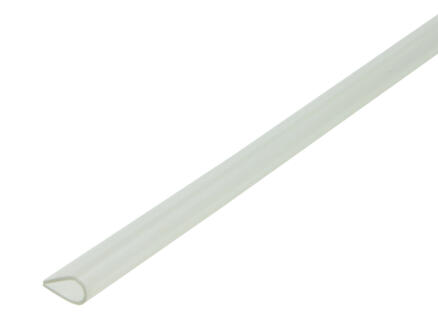 Arcansas flexibel profiel 1m 5mm PVC transparant 1