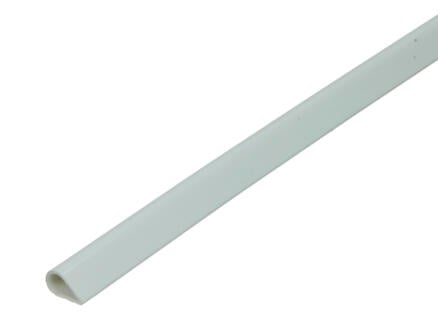 Arcansas flexibel profiel 1m 5mm PVC wit 1