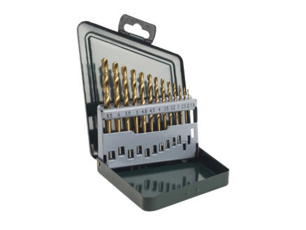 Bosch forets à métaux HSS-TiN 1,5-6,5 mm set de 13 1