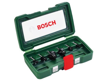 Bosch frezenset HM 6mm 6-delig 1