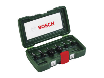 Bosch frezenset HM 8mm 6-delig 1
