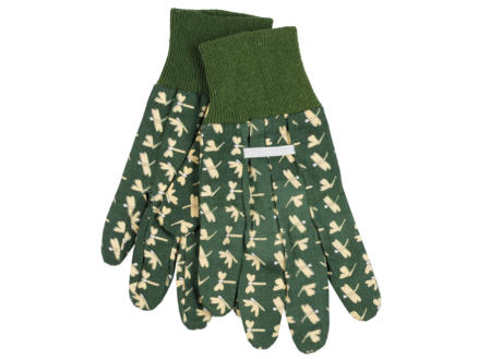 Kreator gants de jardinage M coton vert 1