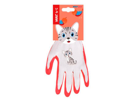 AVR gants de jardinage enfants 3/4 ans chat 1