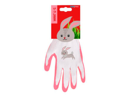 AVR gants de jardinage enfants 4/6 ans lapin 1