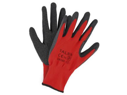 AVR gants de travail 11/XL nylon rouge 1