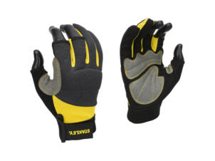 Stanley gants de travail SY650L semi-ouvert taille 9 noir/gris