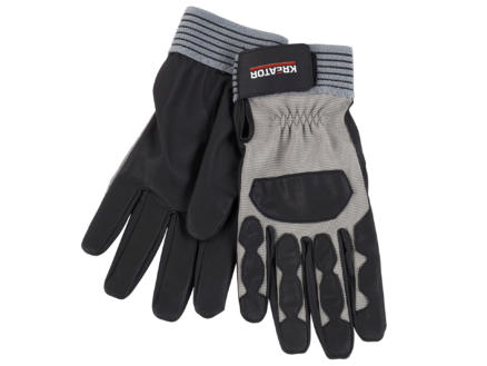 Kreator gants de travail XL PU-flex noir et gris 1