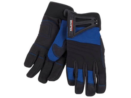 Kreator gants de travail XL cuir artificiel bleu 1