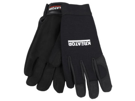 Kreator gants de travail XL cuir artificiel noir 1