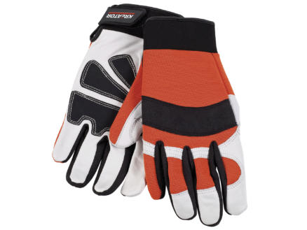 Kreator gants de travail XL cuir orange 1