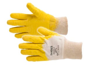 Busters gants de travail XL latex jaune