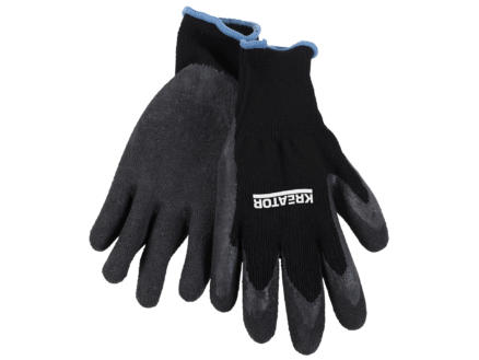 Kreator gants de travail XL latex noir 1