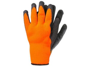 AVR gants de travail thermo S acrylique orange